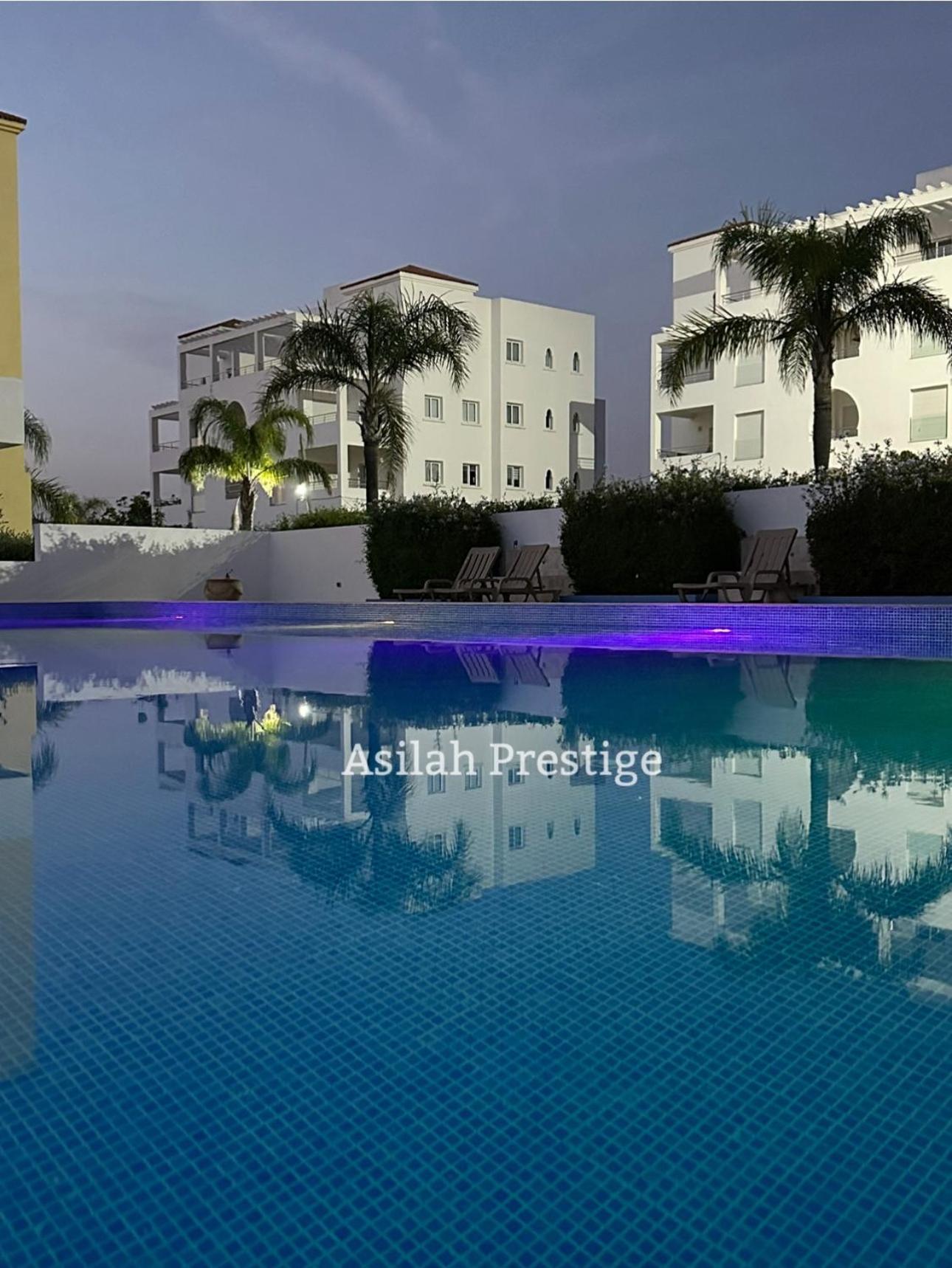 Prestige -vue -haut Standing - Piscines- A 5 Minute - Garage Privee - Acces Pmr Asilah